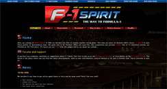 Desktop Screenshot of f1spirit.jorito.net