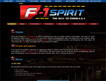 Tablet Screenshot of f1spirit.jorito.net